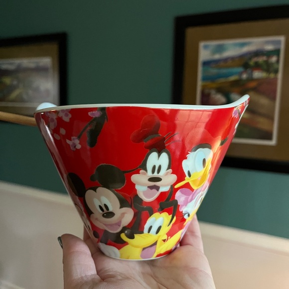 Disney Other - Disney ramen noodle bowl with chopsticks